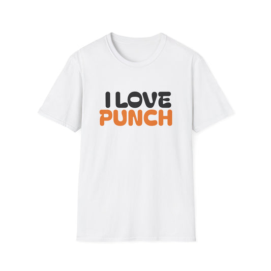 I Love Punch The Monkey T-Shirt — Cute Monkey Parents & Baby Graphic Tee