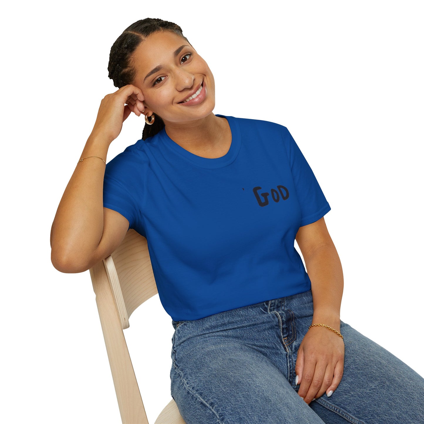 God Faith T-Shirt — 'Agree, Move, End, Never Doubt' Inspirational Christian Tee