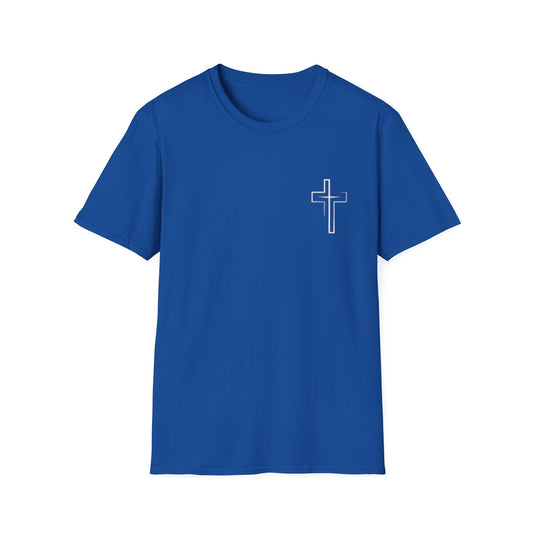Christian Cross T-Shirt — "Jesus Died For Me Now I Live For Him" Faith Tee