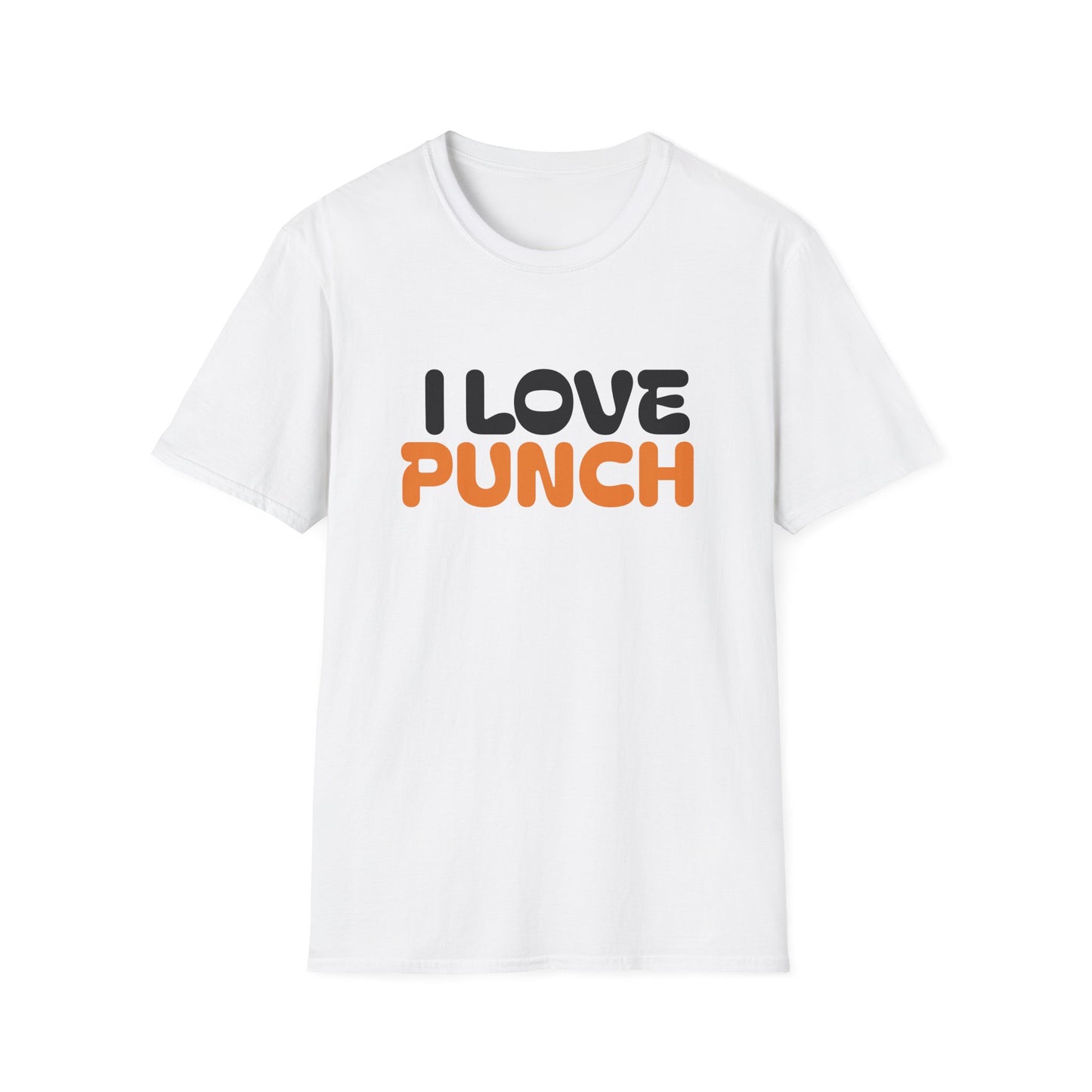 I Love Punch The Monkey T-Shirt — Cute Monkey Parents & Baby Graphic Tee