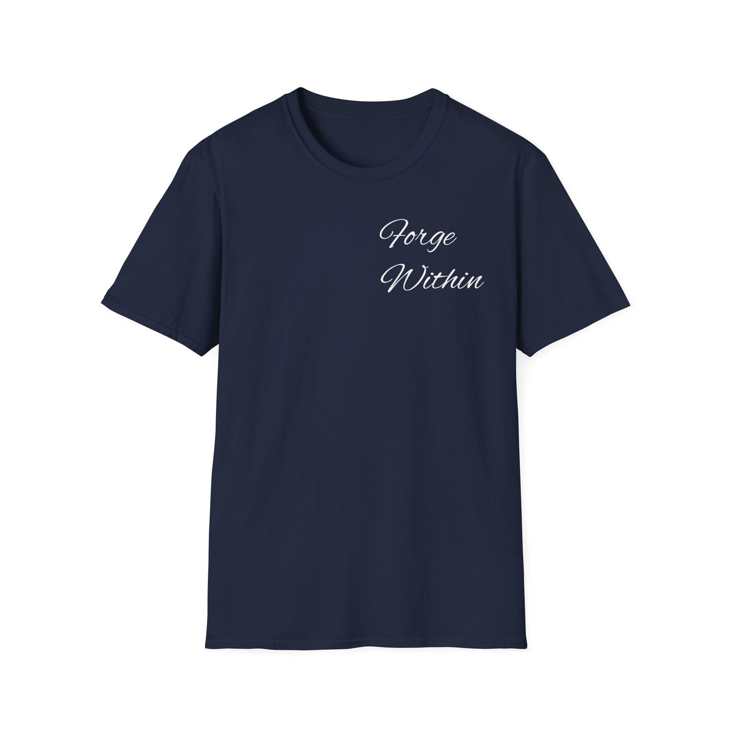 Unique Strength T-Shirt — “Your Uniqueness Is Your Strength” Graphic Tee with Purple Smiley
