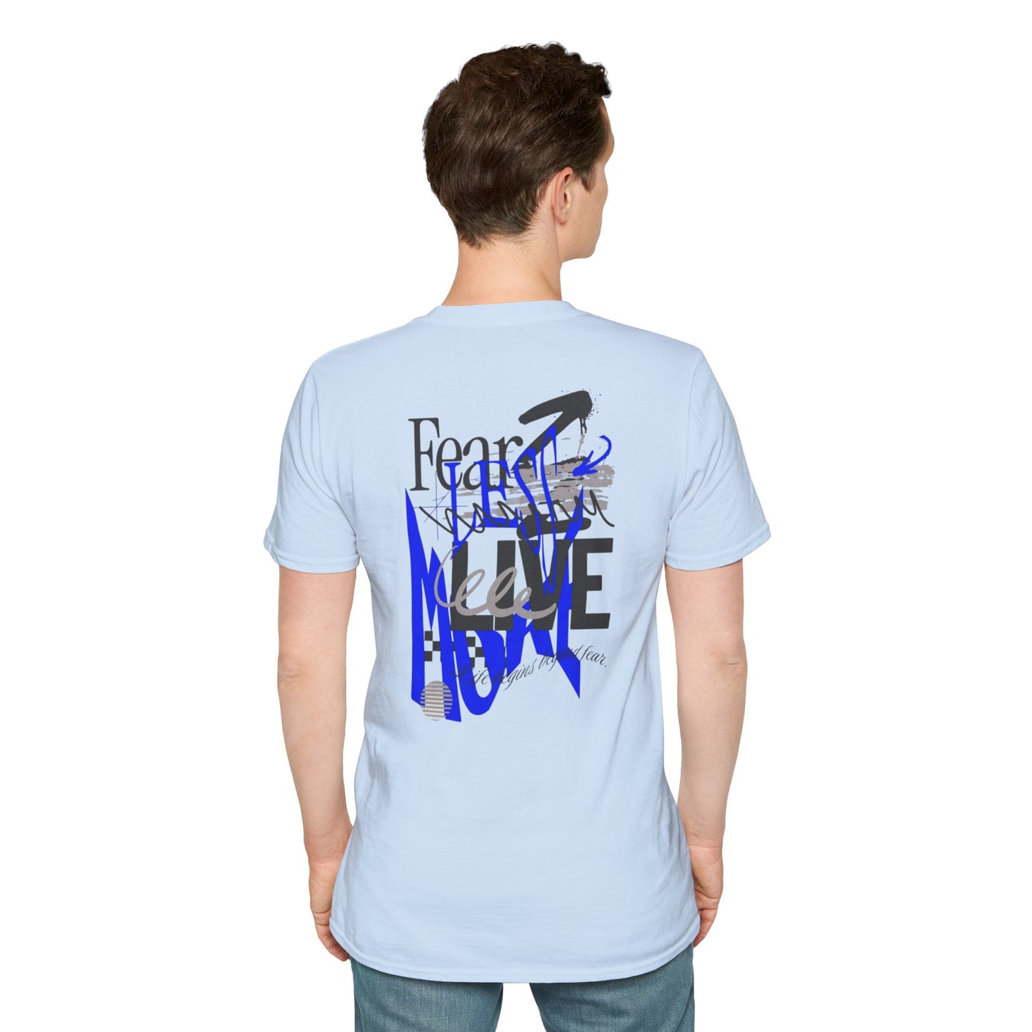 Motivational Graphic T-Shirt — 'Forge Within' Abstract Typography Tee