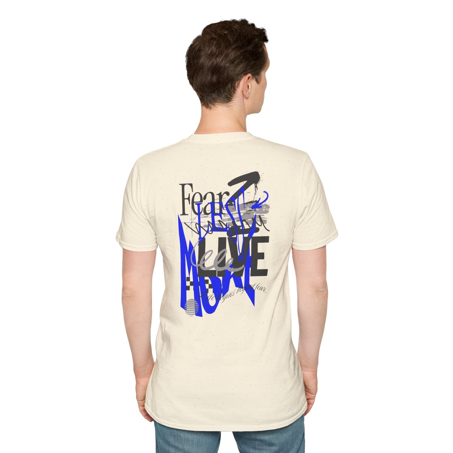 Motivational Graphic T-Shirt — 'Forge Within' Abstract Typography Tee