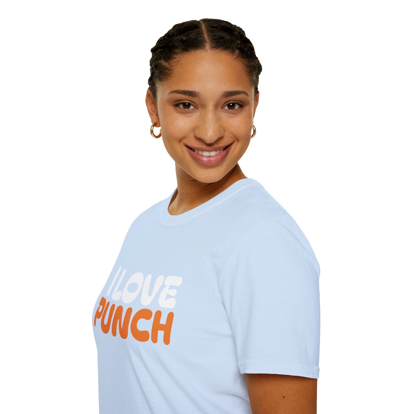 I Love Punch The Monkey T-Shirt — Cute Monkey Parents & Baby Graphic Tee