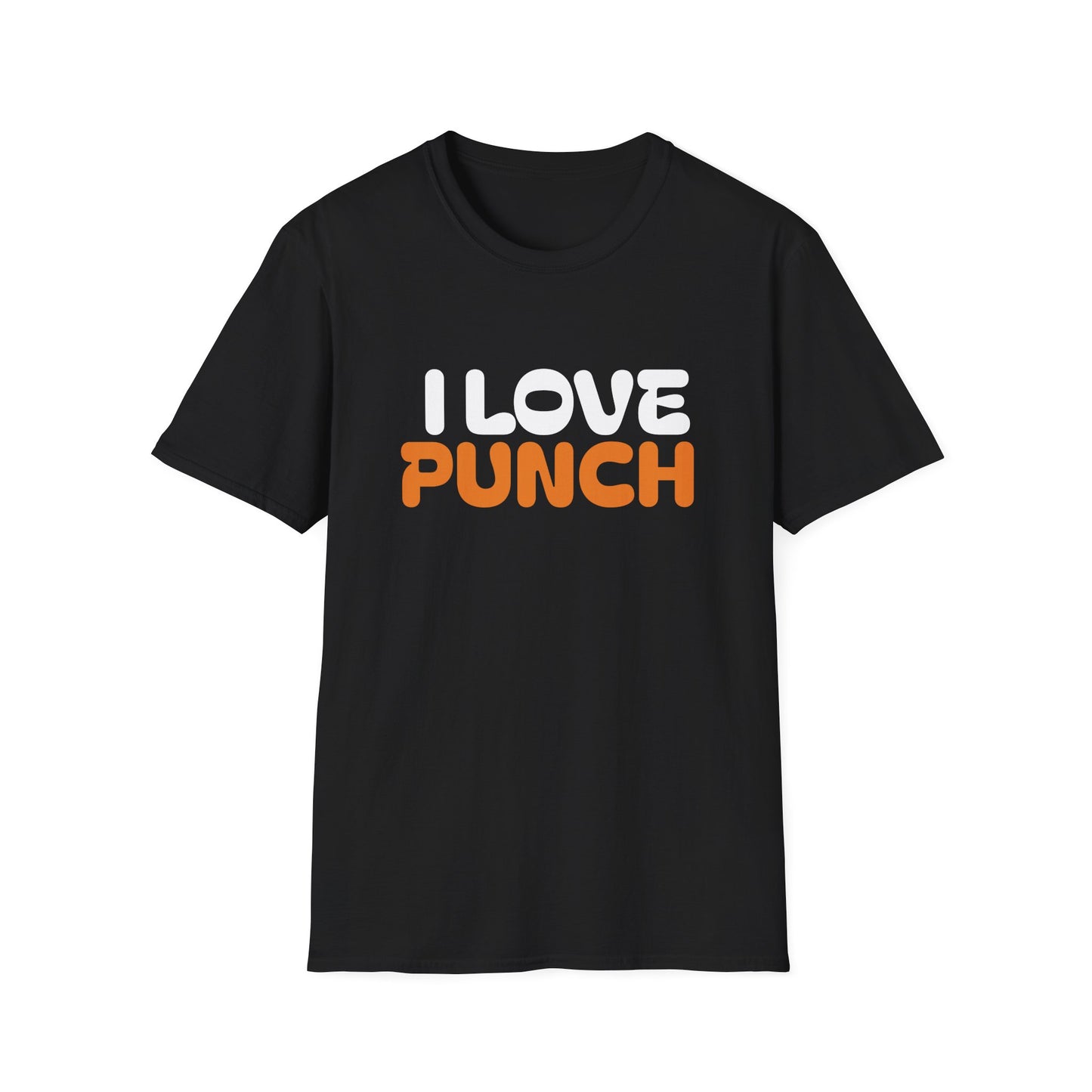 I Love Punch The Monkey T-Shirt — Cute Monkey Parents & Baby Graphic Tee