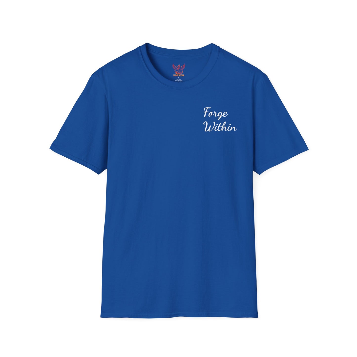 Too Weird to Fail Graphic T-Shirt — 'Forge Within' Chest Script