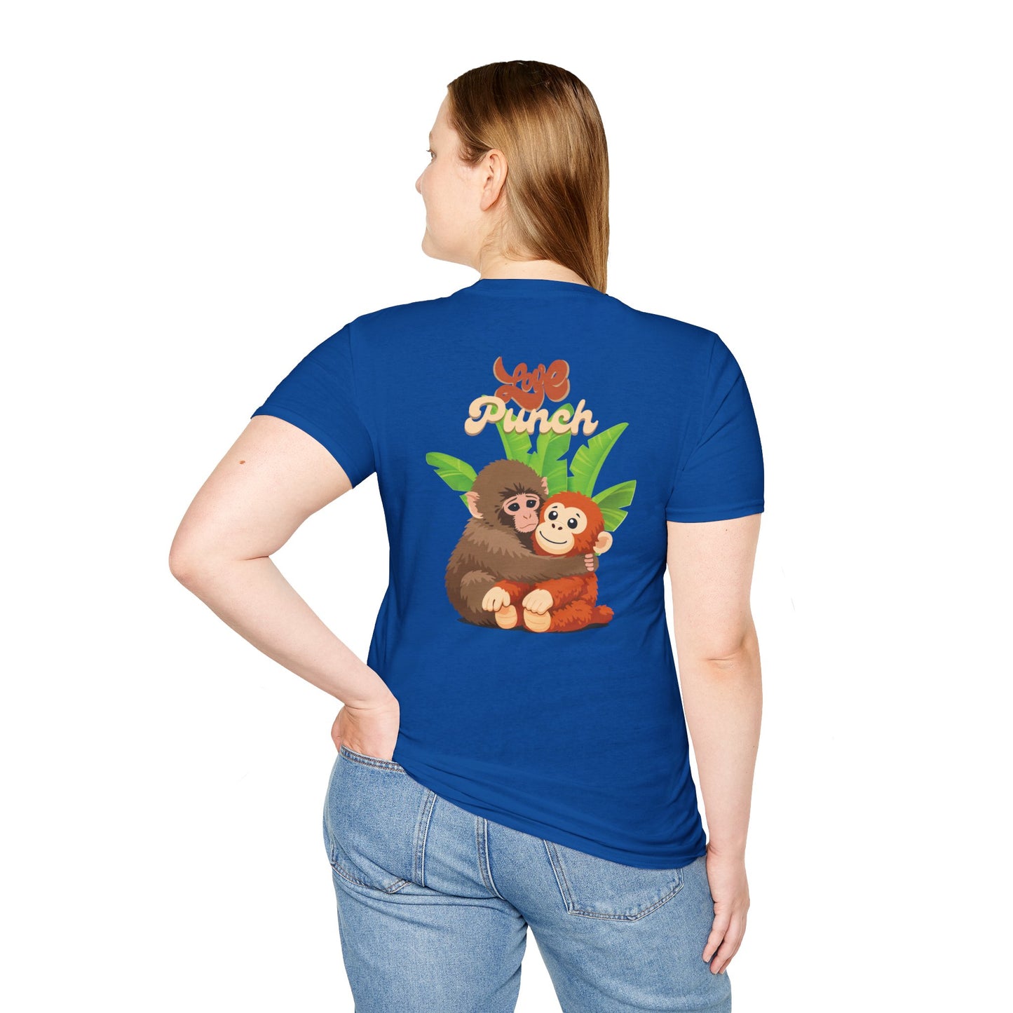 I Love Punch The Monkey T-Shirt — Cute Monkey Parents & Baby Graphic Tee