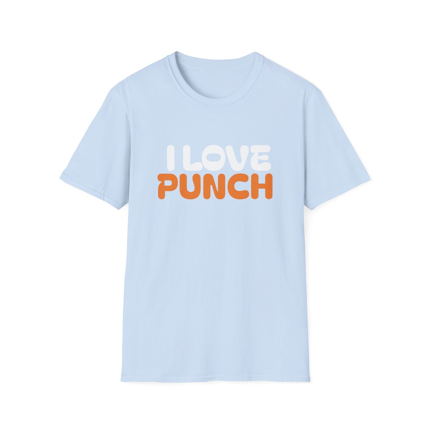 I Love Punch The Monkey T-Shirt — Cute Monkey Parents & Baby Graphic Tee