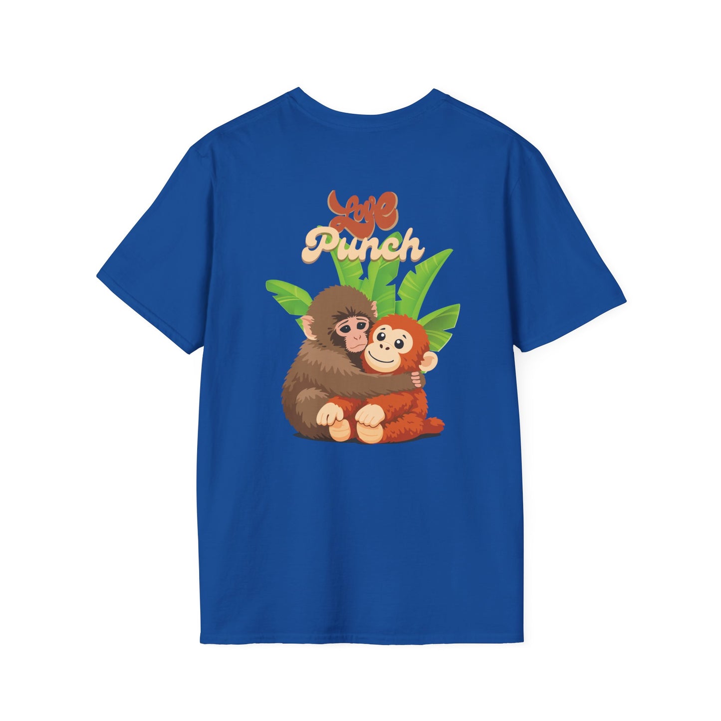 I Love Punch The Monkey T-Shirt — Cute Monkey Parents & Baby Graphic Tee