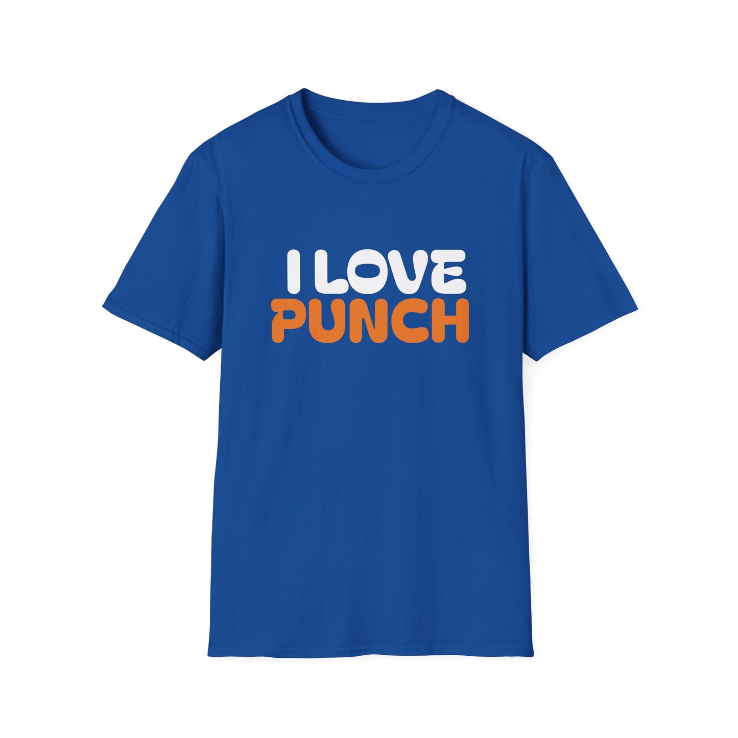 I Love Punch The Monkey T-Shirt — Cute Monkey Parents & Baby Graphic Tee