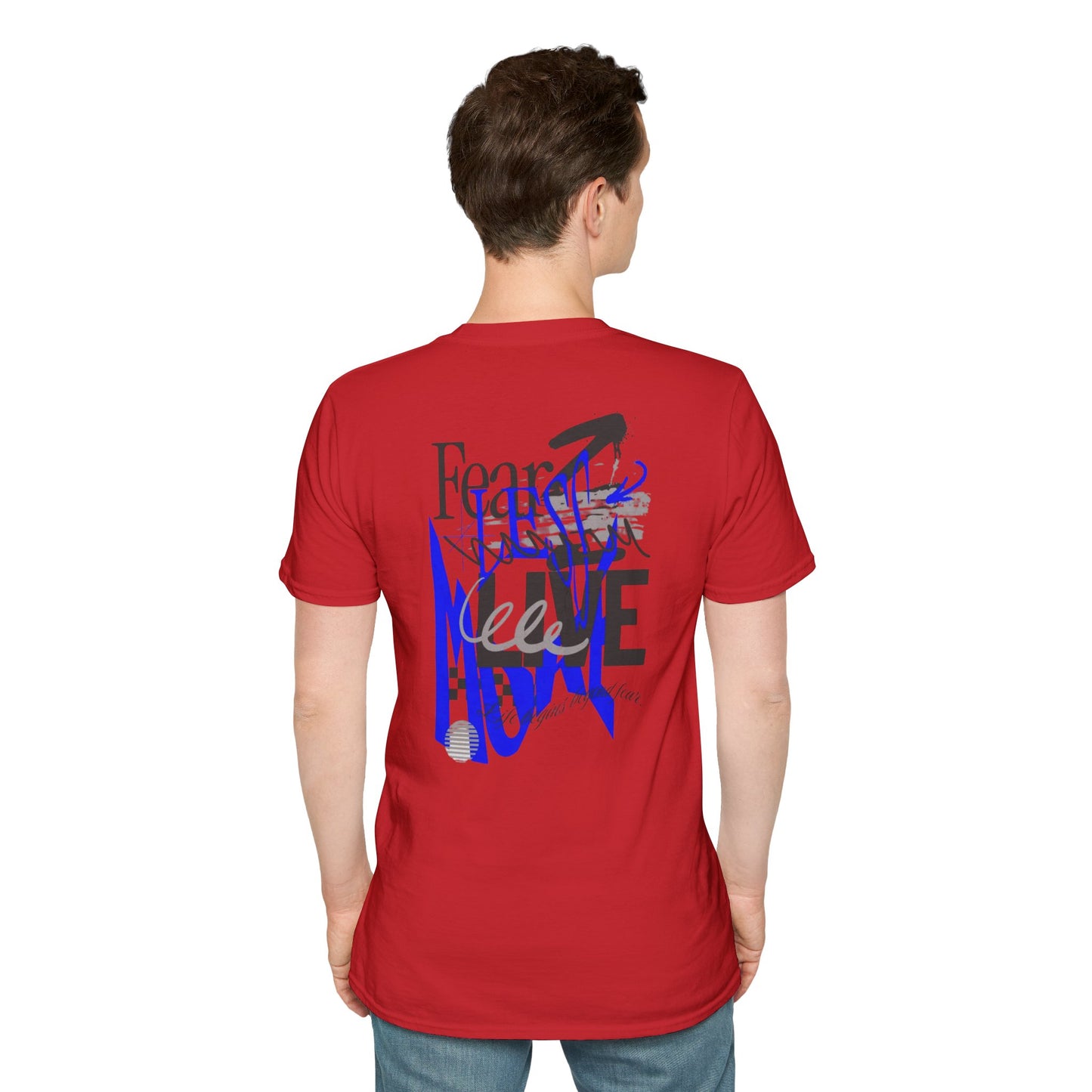 Motivational Graphic T-Shirt — 'Forge Within' Abstract Typography Tee