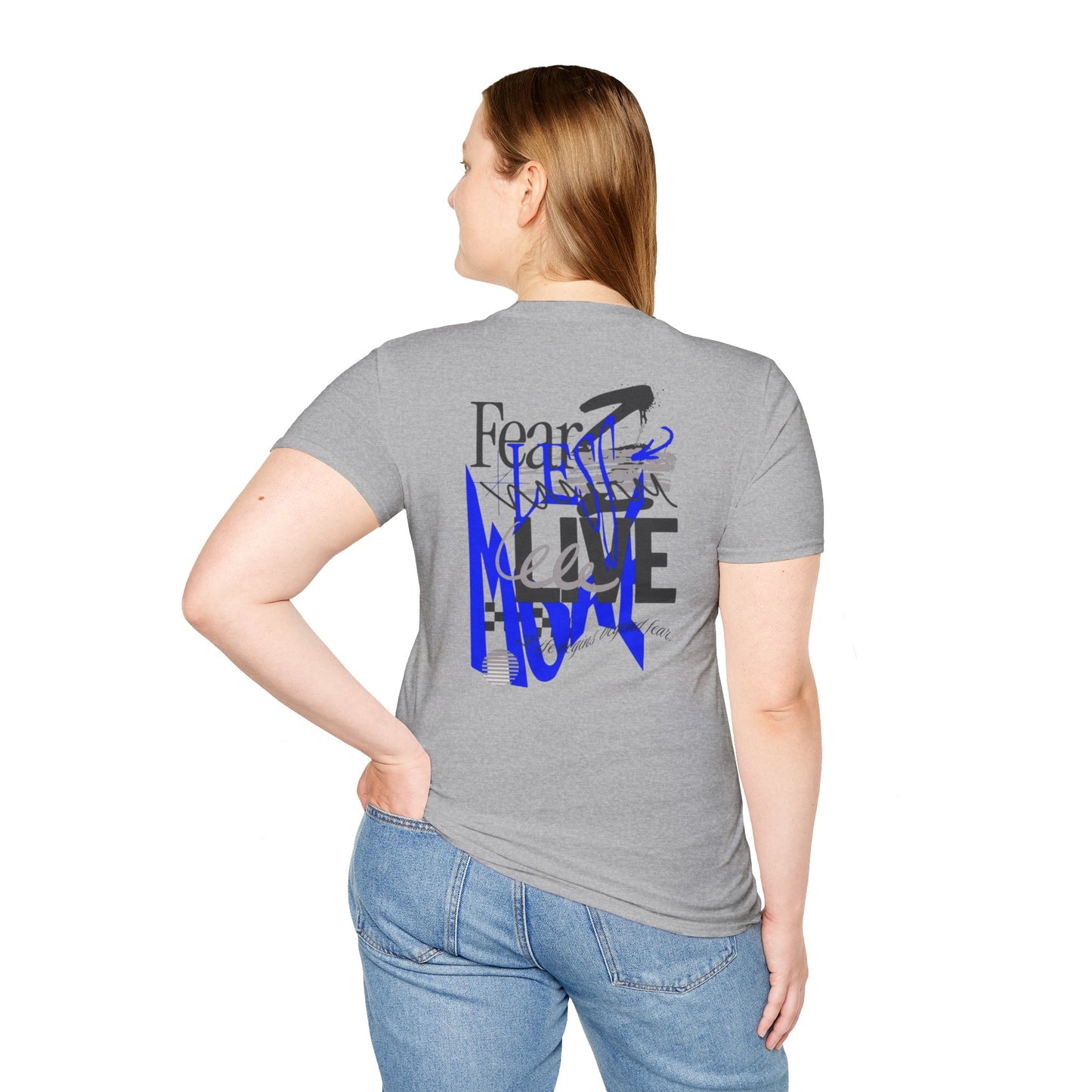 Motivational Graphic T-Shirt — 'Forge Within' Abstract Typography Tee