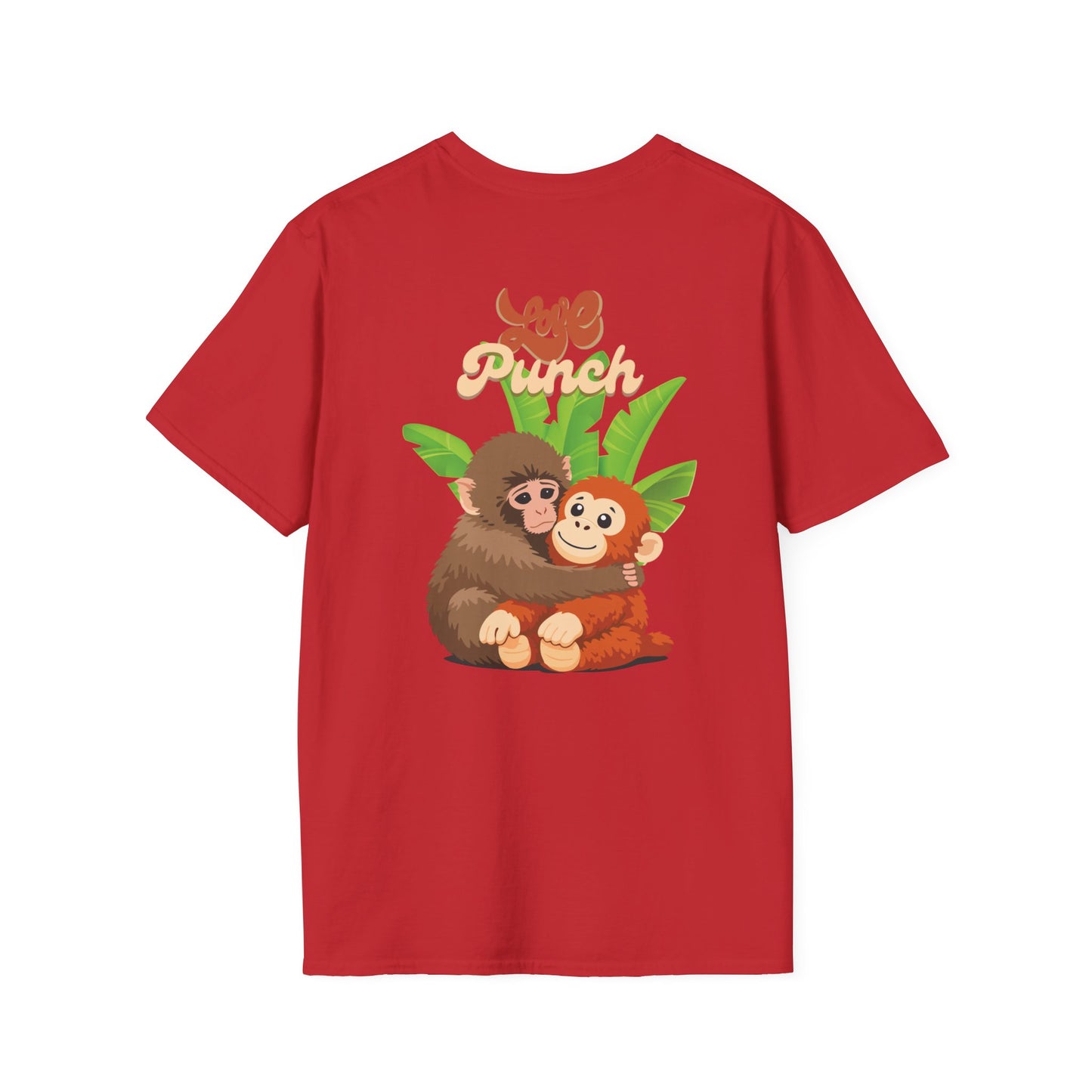 I Love Punch The Monkey T-Shirt — Cute Monkey Parents & Baby Graphic Tee