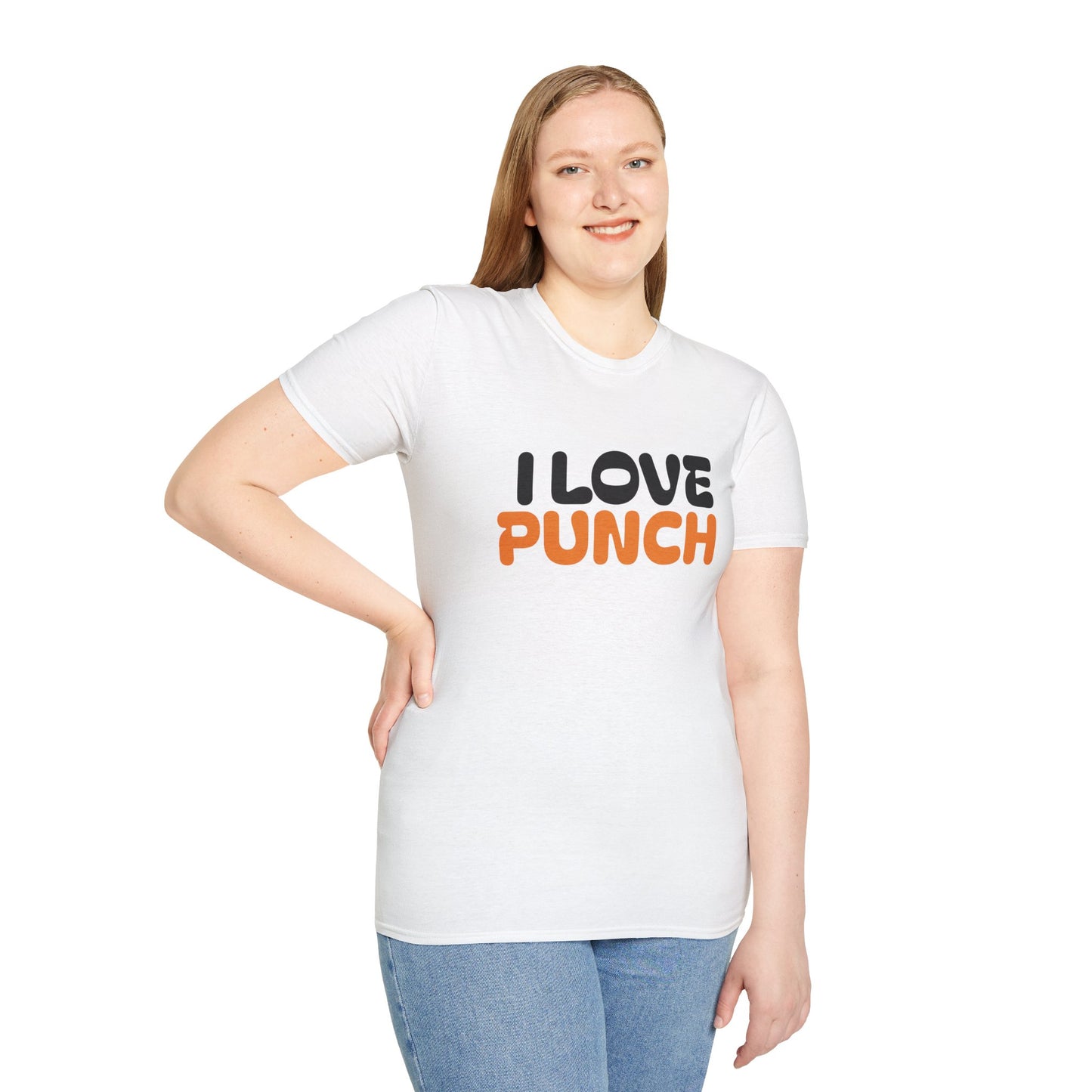 I Love Punch The Monkey T-Shirt — Cute Monkey Parents & Baby Graphic Tee