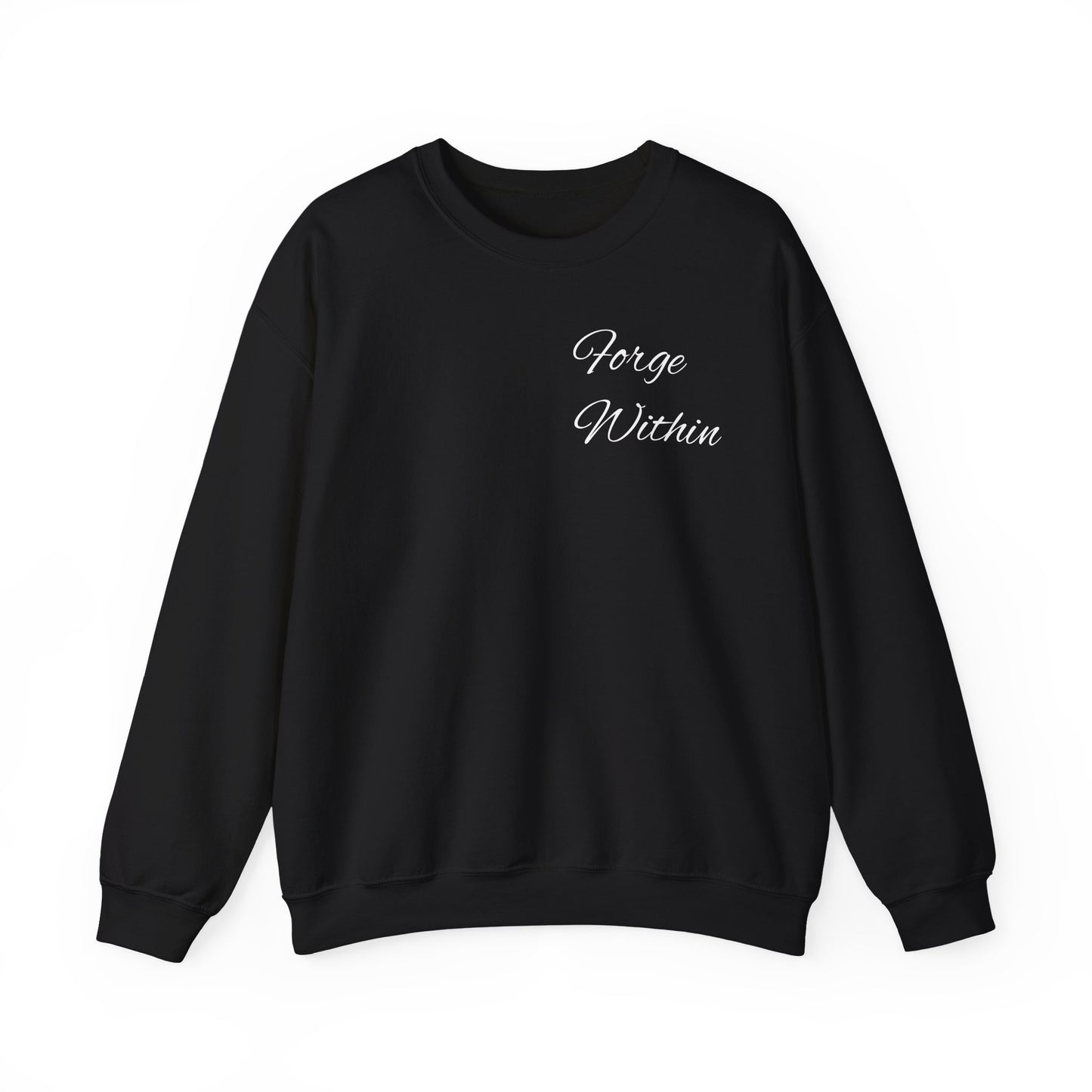 Crewneck Sweatshirt — "All These Scars Have Stories" Vintage Knight Graphic