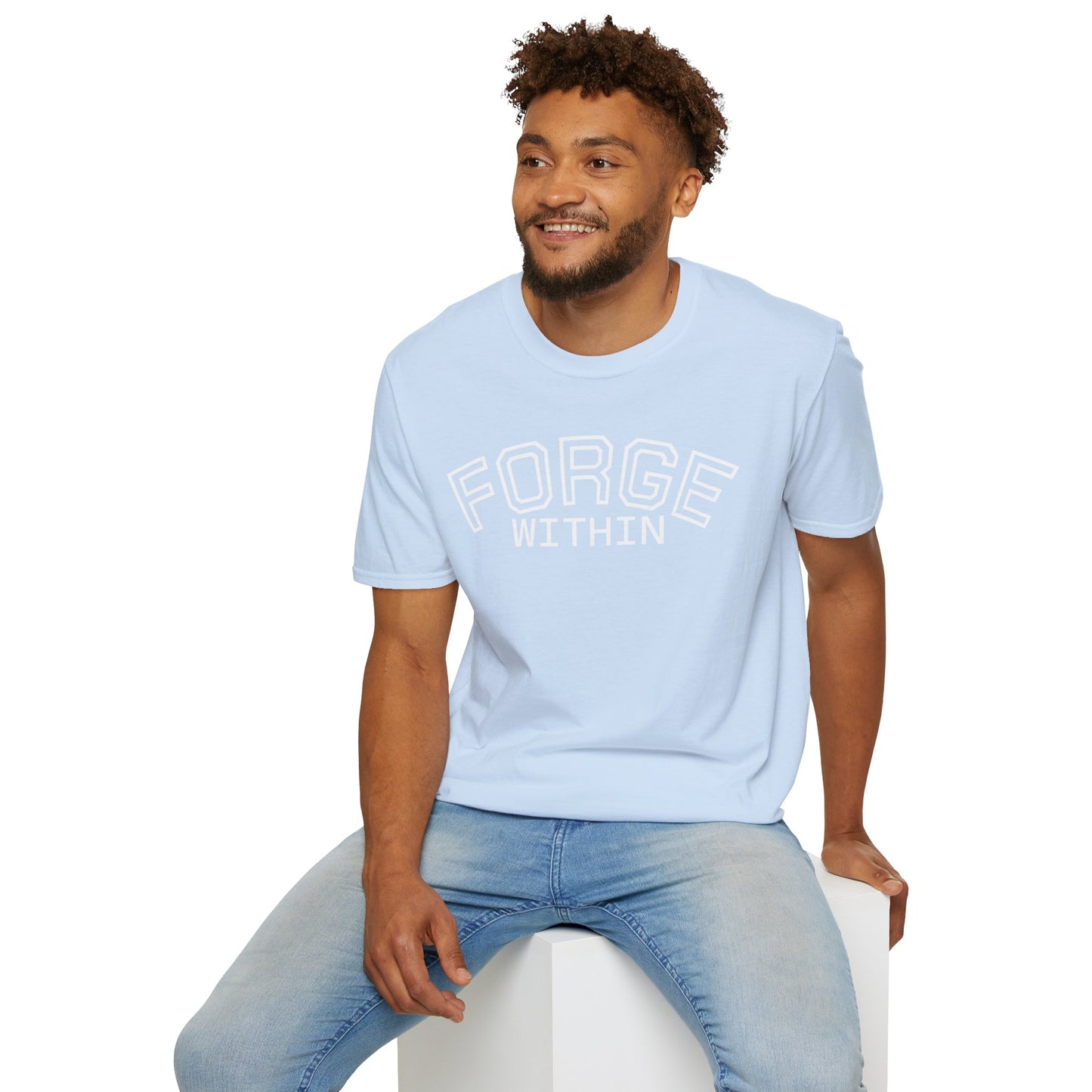 Forge Within T-Shirt — "Wake Up and Choose Peace" Retro Graphic Tee