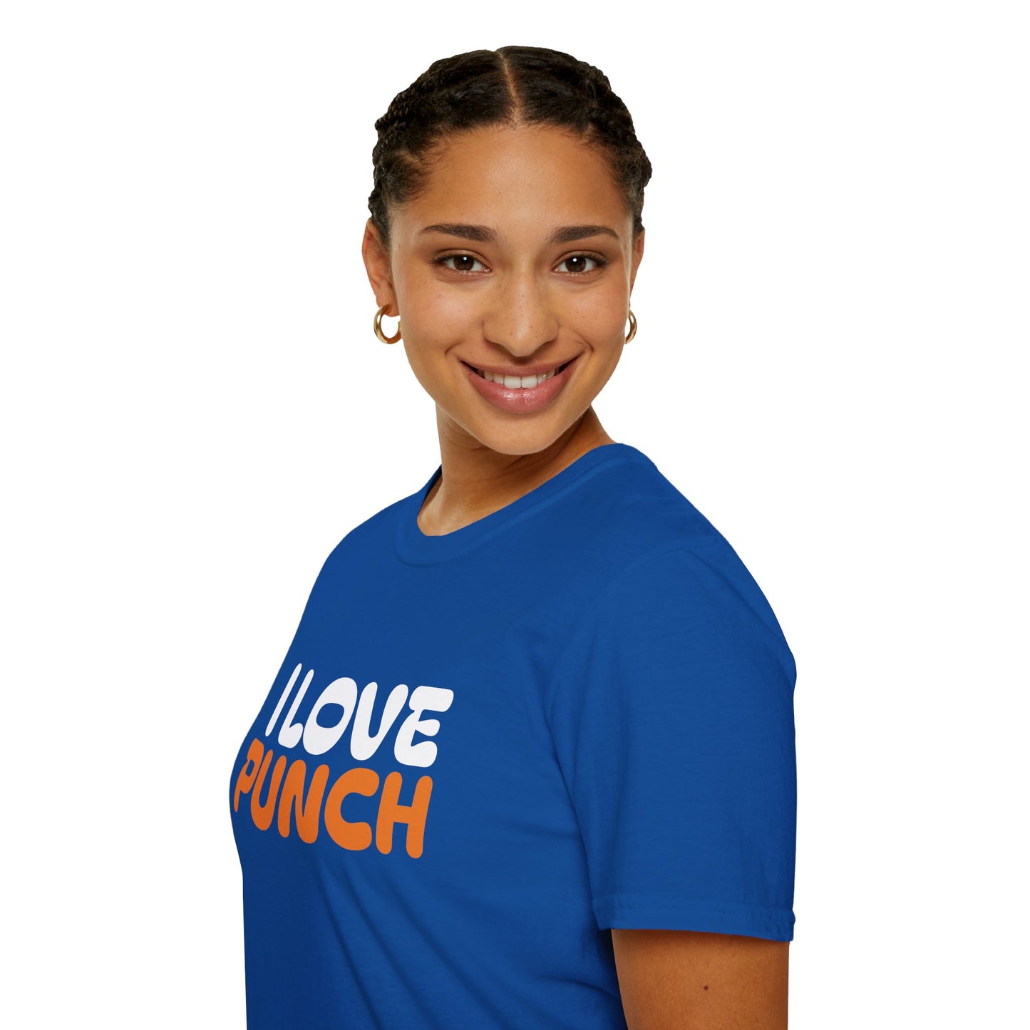 I Love Punch The Monkey T-Shirt — Cute Monkey Parents & Baby Graphic Tee