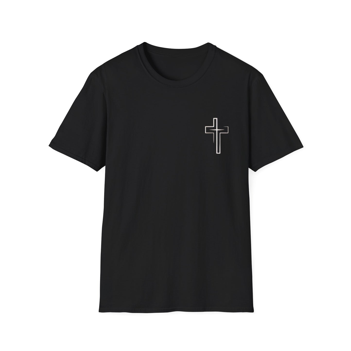 Christian Cross T-Shirt — "Jesus Died For Me Now I Live For Him" Faith Tee