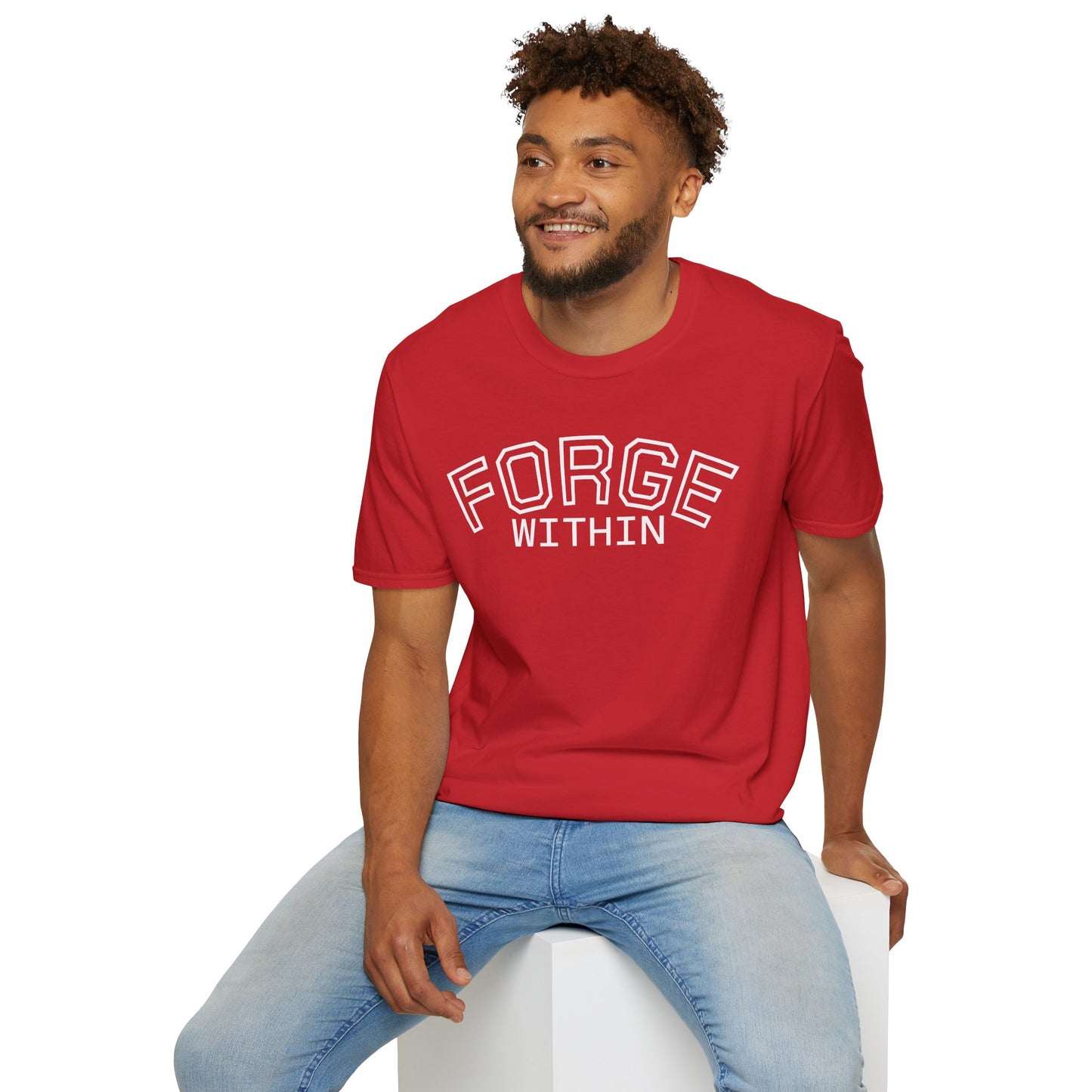 Forge Within T-Shirt — "Wake Up and Choose Peace" Retro Graphic Tee