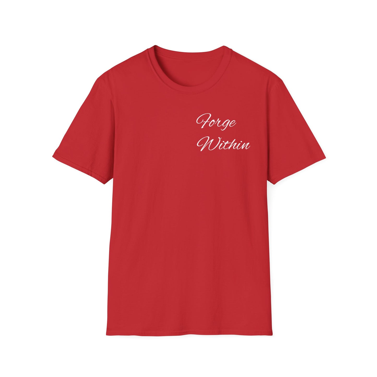 Unique Strength T-Shirt — “Your Uniqueness Is Your Strength” Graphic Tee with Purple Smiley