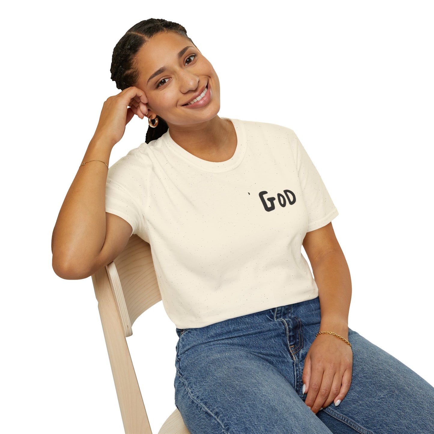 God Faith T-Shirt — 'Agree, Move, End, Never Doubt' Inspirational Christian Tee
