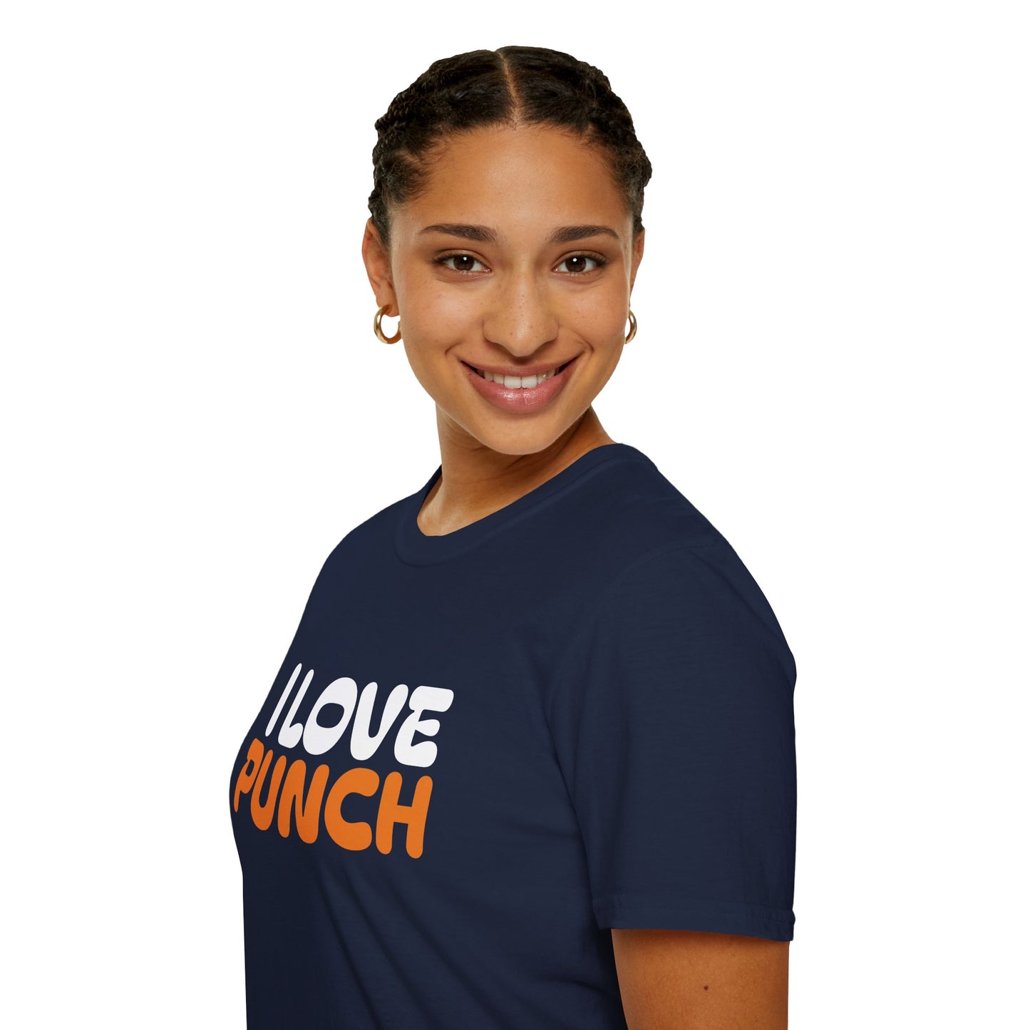 I Love Punch The Monkey T-Shirt — Cute Monkey Parents & Baby Graphic Tee