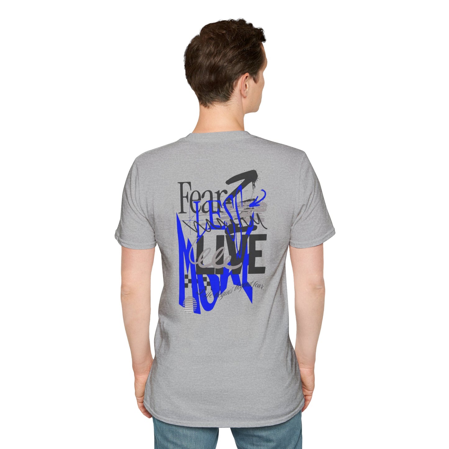 Motivational Graphic T-Shirt — 'Forge Within' Abstract Typography Tee