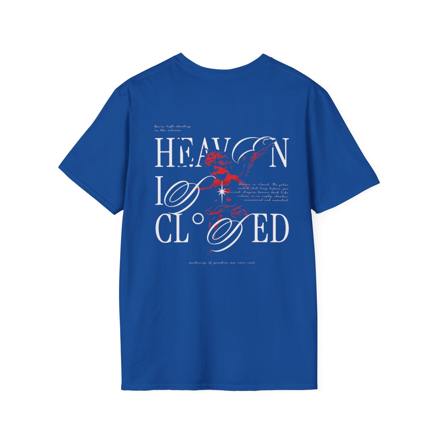 Heaven Closed Graphic T-Shirt — 'Forge Within' Floral Gothic Design