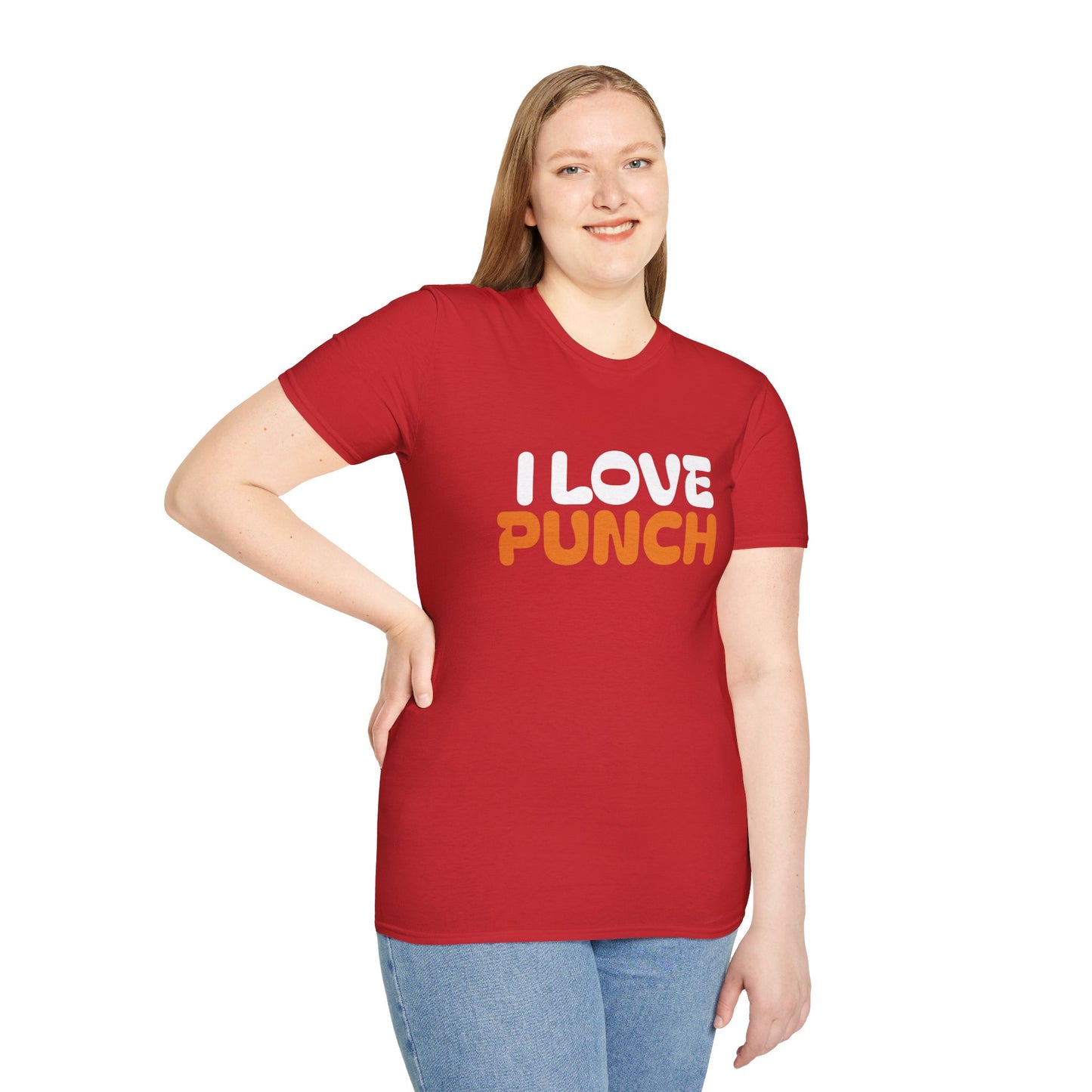 I Love Punch The Monkey T-Shirt — Cute Monkey Parents & Baby Graphic Tee