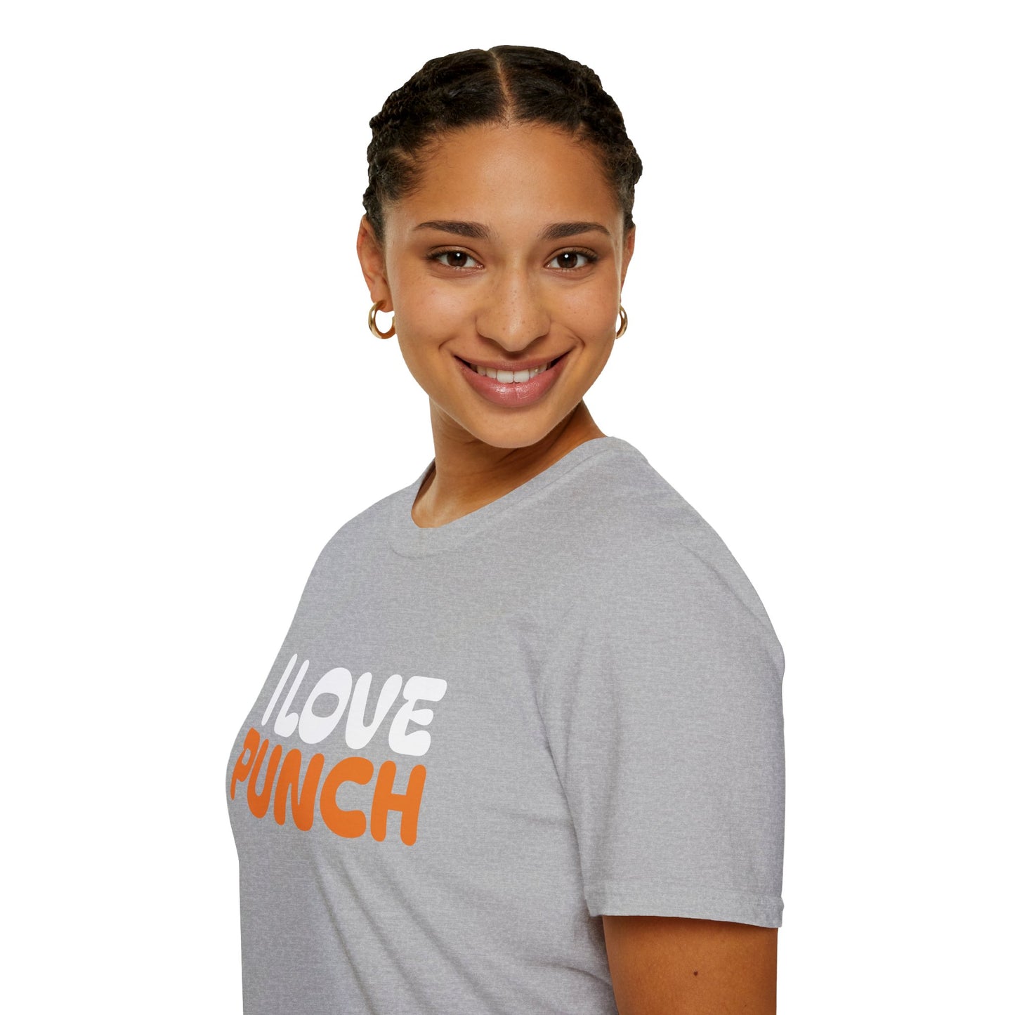 I Love Punch The Monkey T-Shirt — Cute Monkey Parents & Baby Graphic Tee