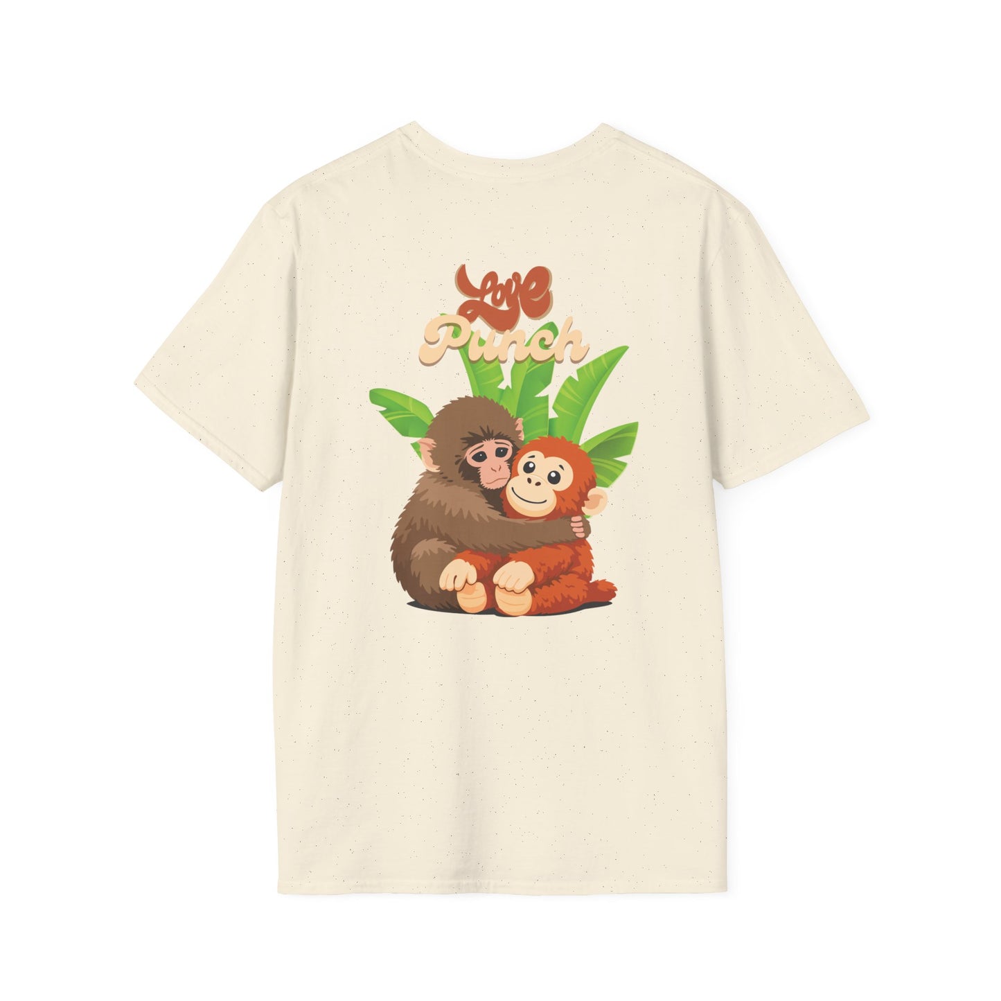 I Love Punch The Monkey T-Shirt — Cute Monkey Parents & Baby Graphic Tee