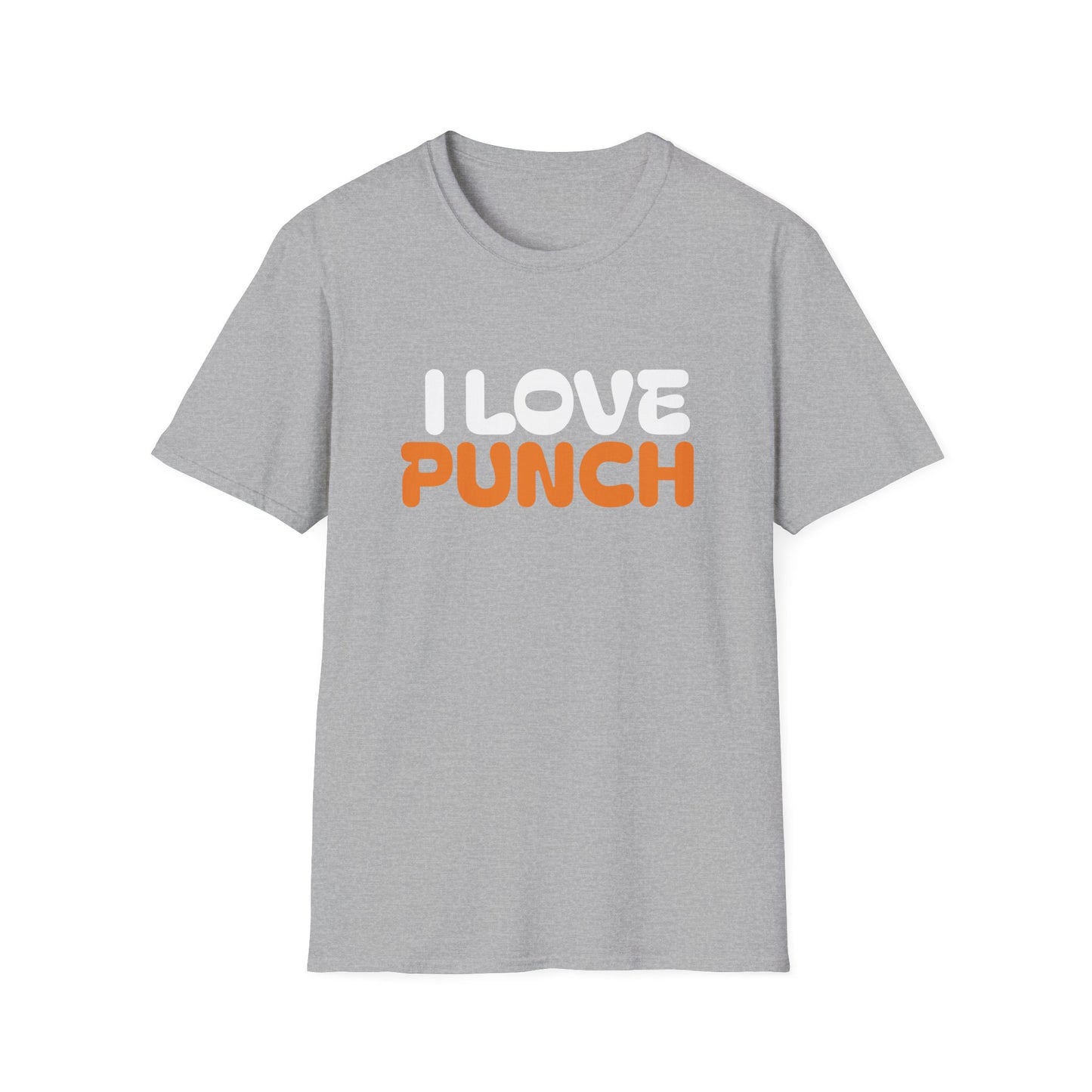 I Love Punch The Monkey T-Shirt — Cute Monkey Parents & Baby Graphic Tee