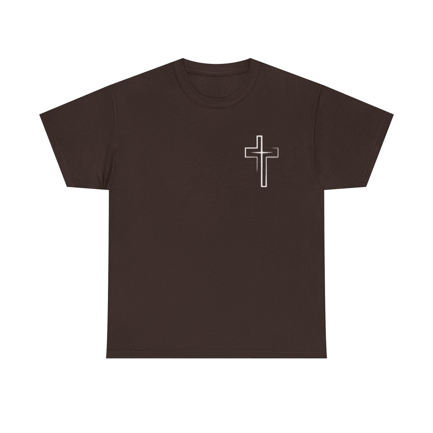 Christian Cross T‑Shirt — "God First" Faith Tee (Kingdom of God)