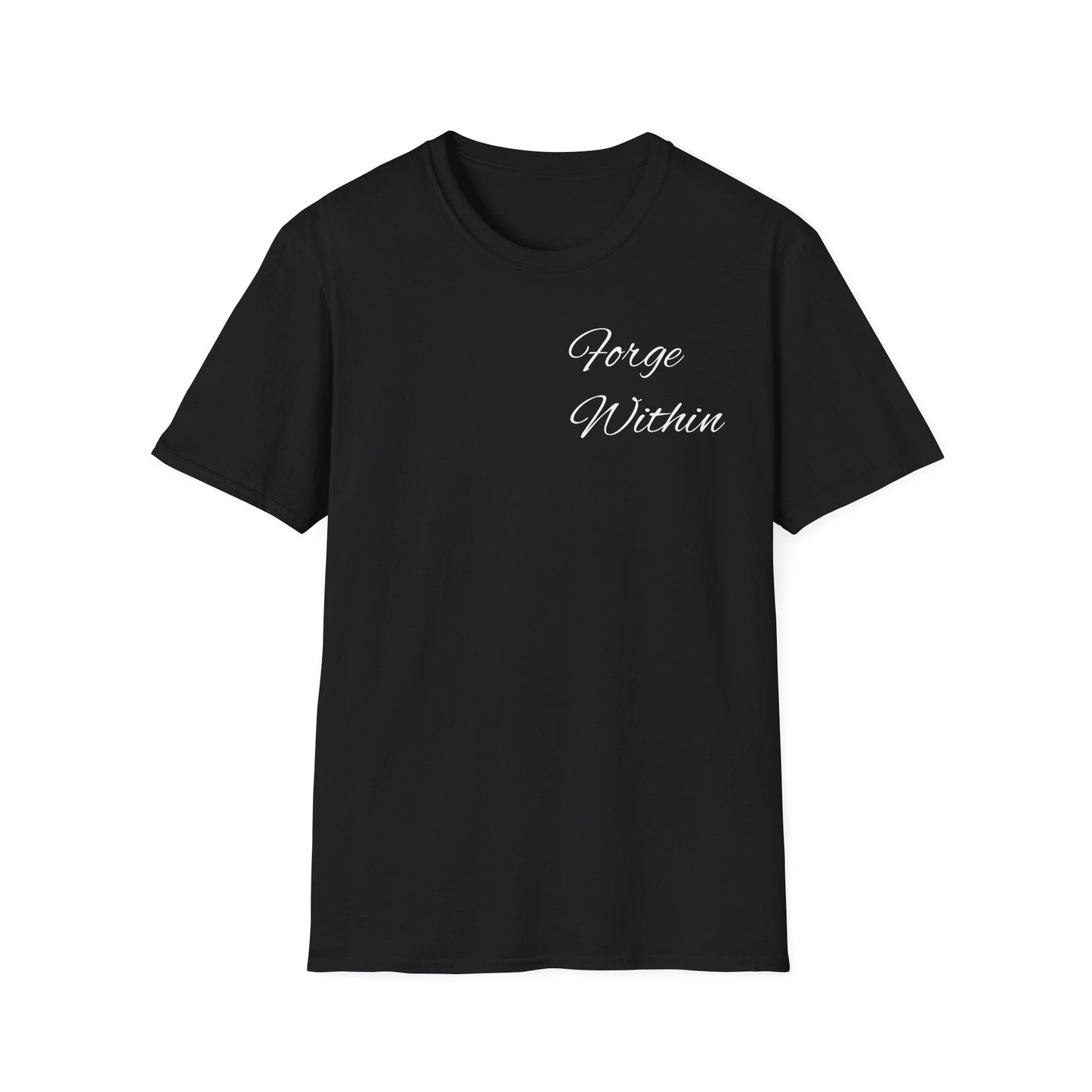 Unique Strength T-Shirt — “Your Uniqueness Is Your Strength” Graphic Tee with Purple Smiley