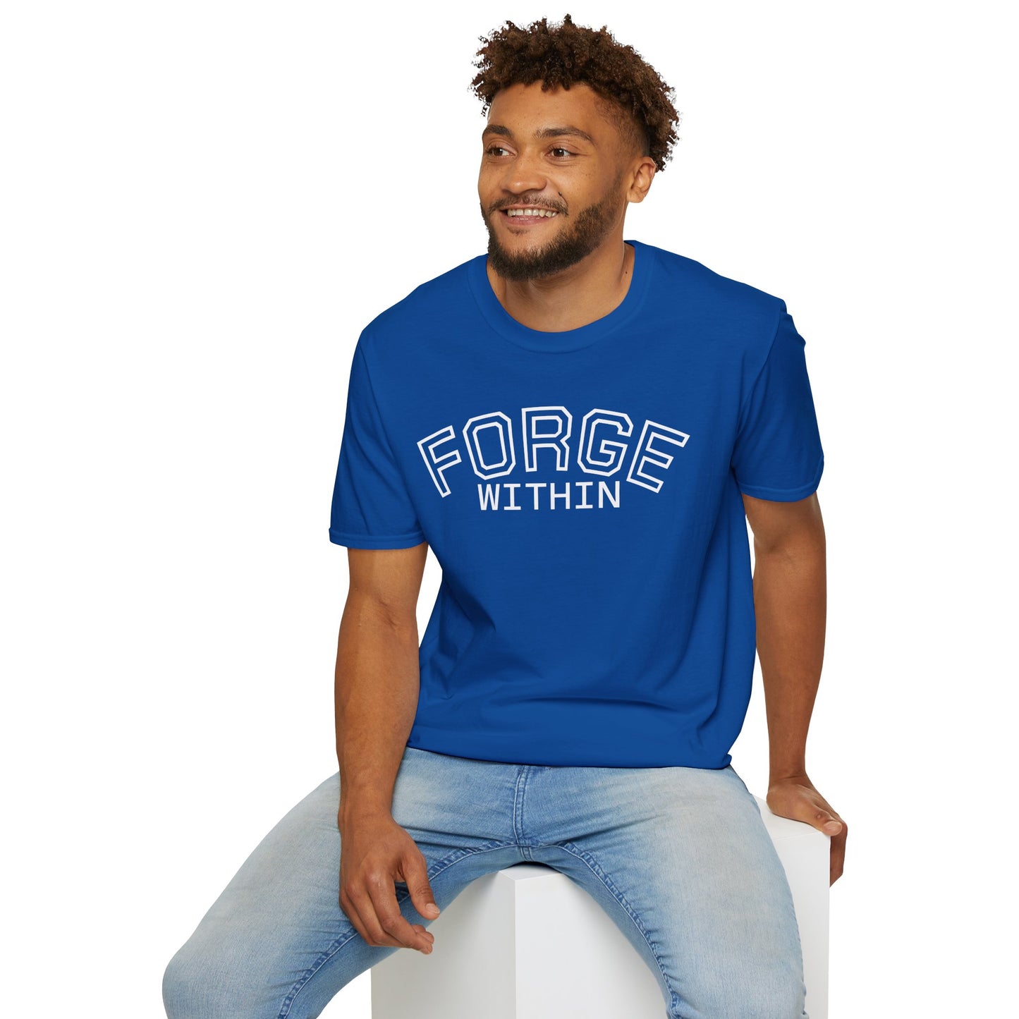 Forge Within T-Shirt — "Wake Up and Choose Peace" Retro Graphic Tee