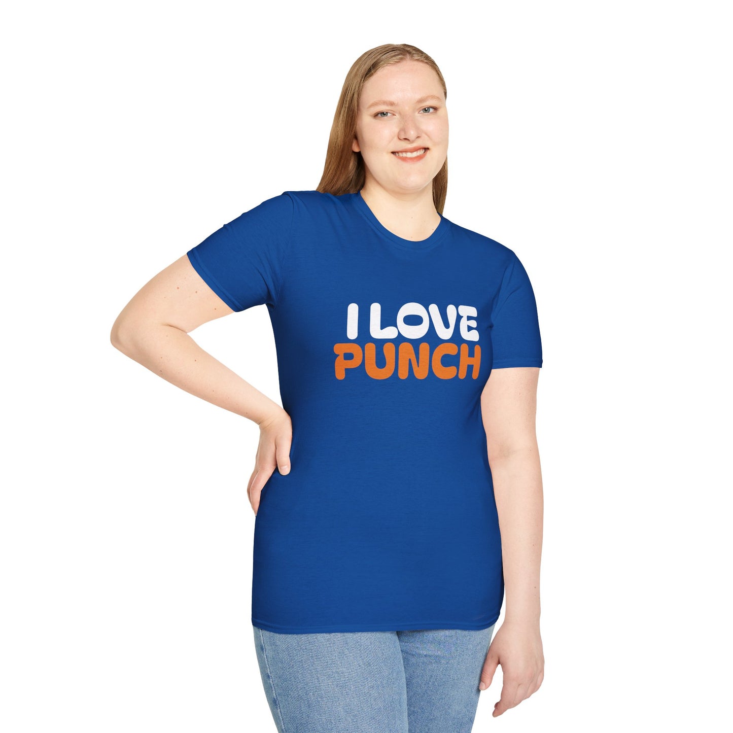 I Love Punch The Monkey T-Shirt — Cute Monkey Parents & Baby Graphic Tee