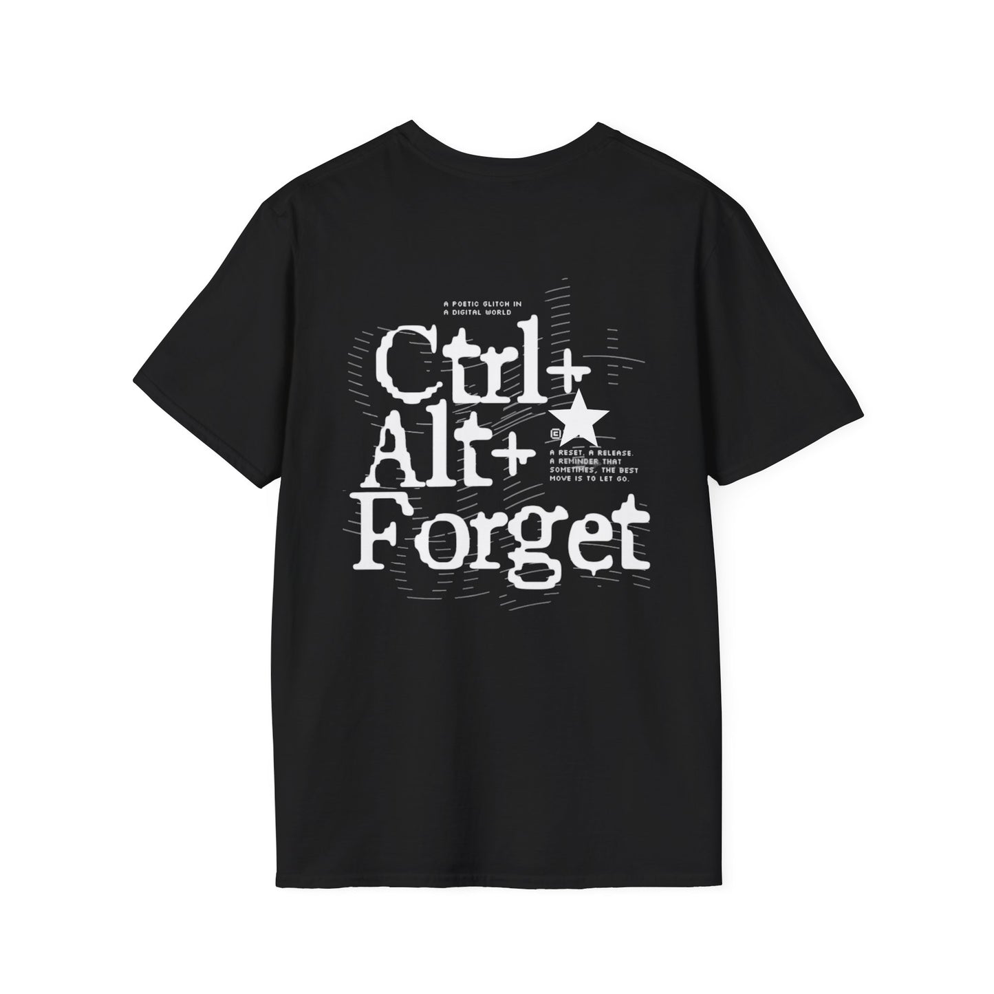T-Shirt — "Forge Within" Ctrl+Alt+Forget Graphic Tee