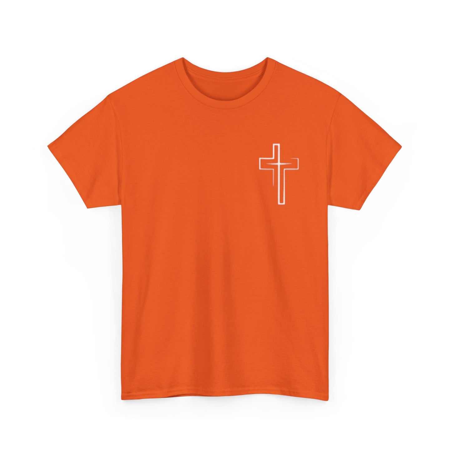 Christian Cross T‑Shirt — "God First" Faith Tee (Kingdom of God)