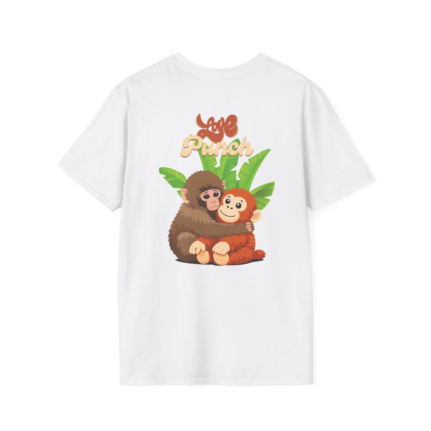 I Love Punch The Monkey T-Shirt — Cute Monkey Parents & Baby Graphic Tee