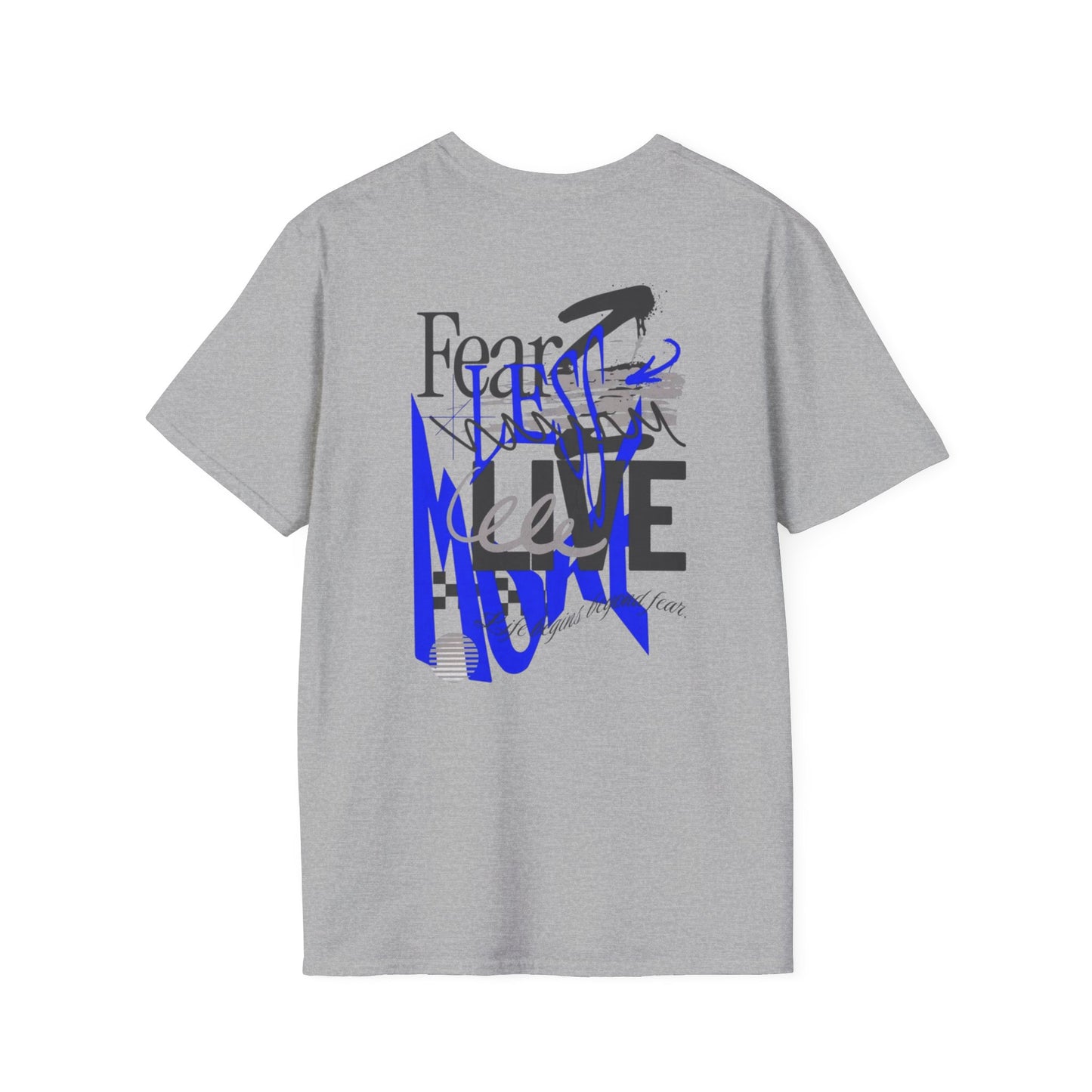 Motivational Graphic T-Shirt — 'Forge Within' Abstract Typography Tee