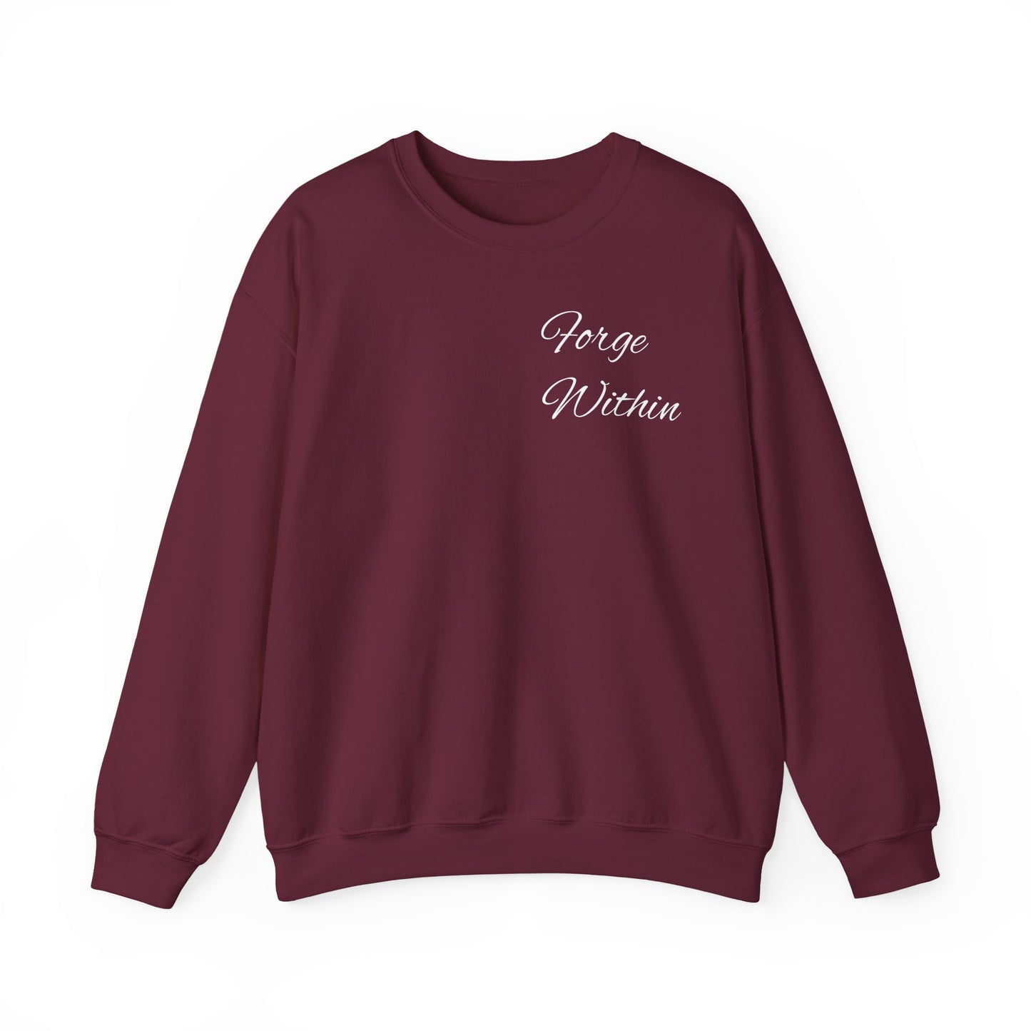 Crewneck Sweatshirt — "All These Scars Have Stories" Vintage Knight Graphic