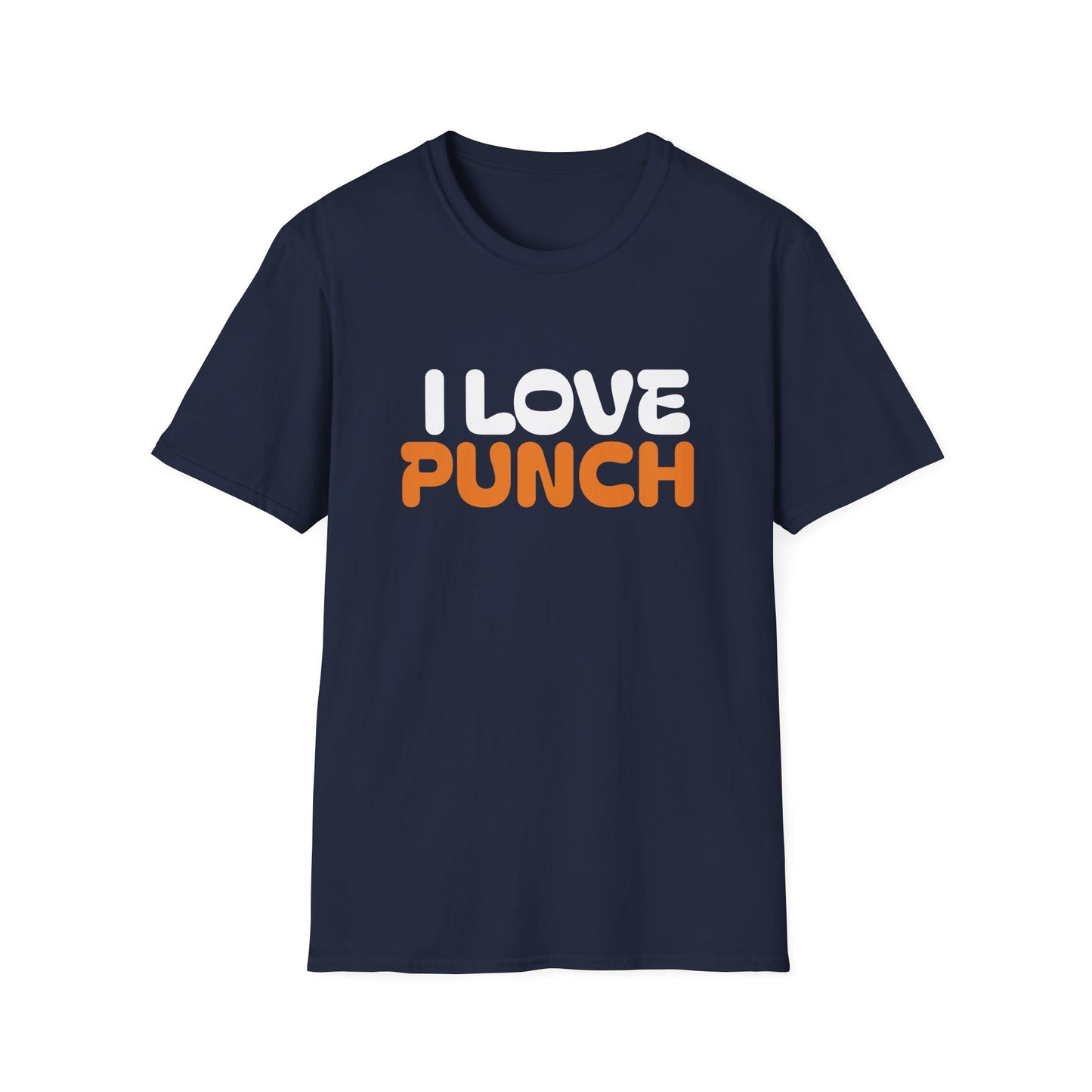 I Love Punch The Monkey T-Shirt — Cute Monkey Parents & Baby Graphic Tee